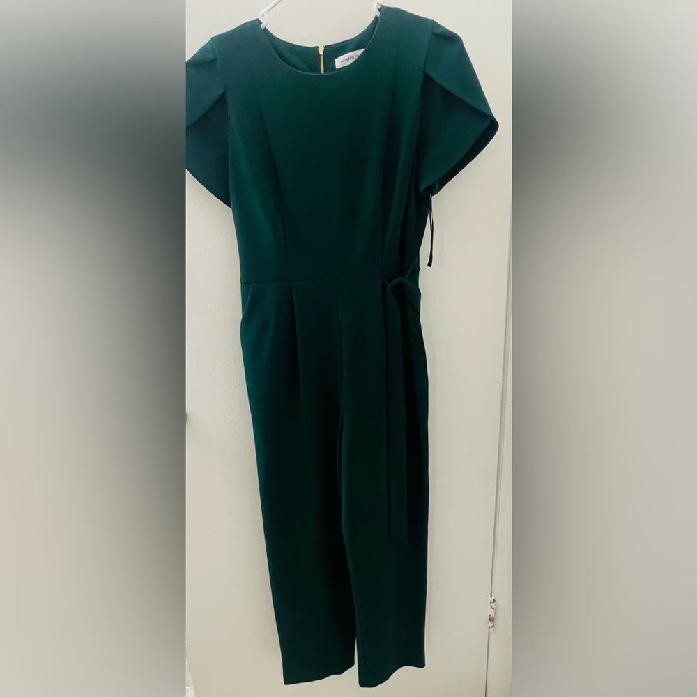 Elegant Dark Green Women’s Jumpsuit